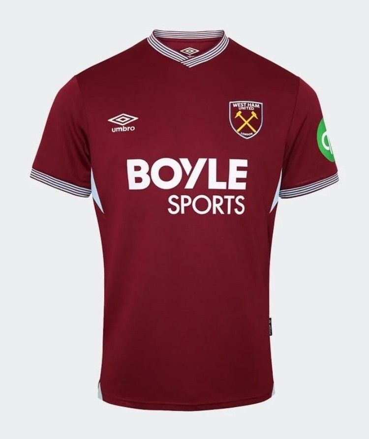 West London Claret Home Jersey 2025