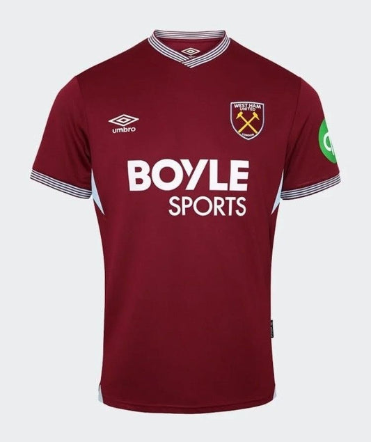 West London Claret Home Jersey 2025